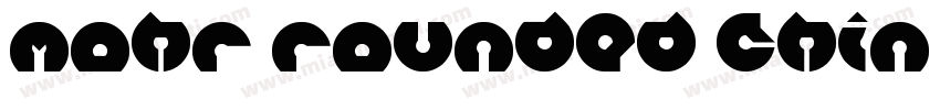 Mohr Rounded Thin字体转换